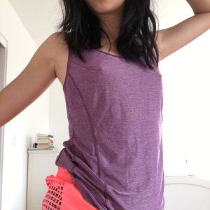 sweet purple exercise top